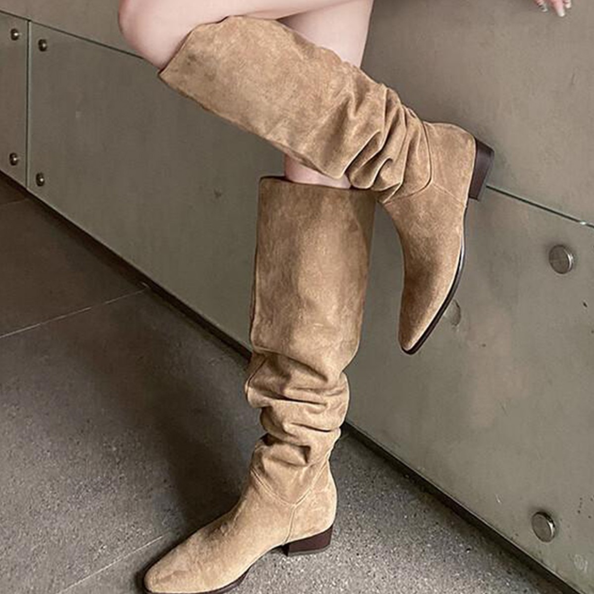 Sock Boot Women - Bottes hautes pour femmes, collection Printemps-Automne