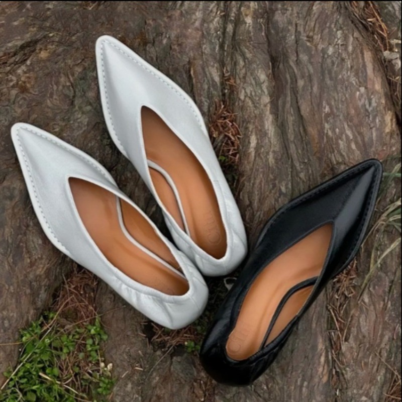 Mule Slip On - 2025 nouvelles chaussures simples à bout