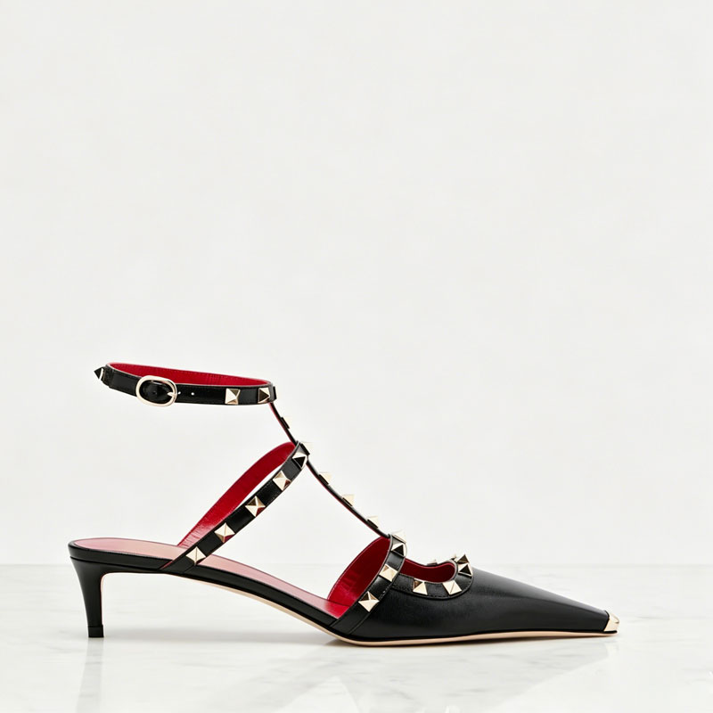 Women'S Shoes Quality - Sandales à talons bas carrés à