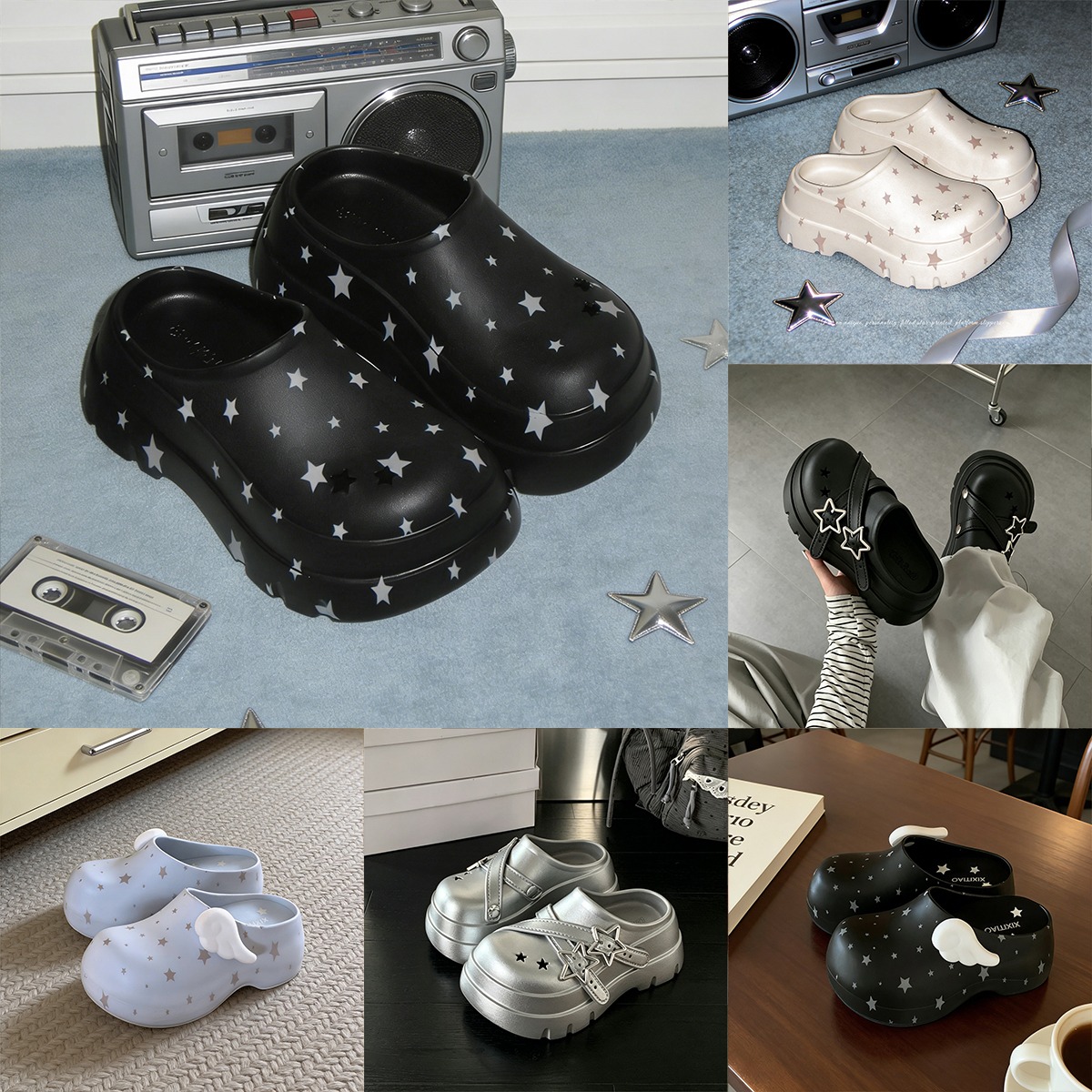 Women'S Shoes Clogs - Nouvelles sandales compensées d'été pour femmes,