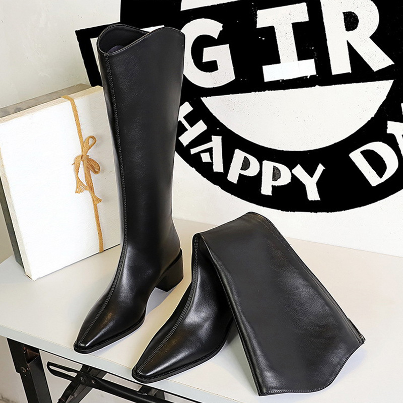 Knee High Boots Women - BIGTREE 2027 Nouvelles bottes hautes à