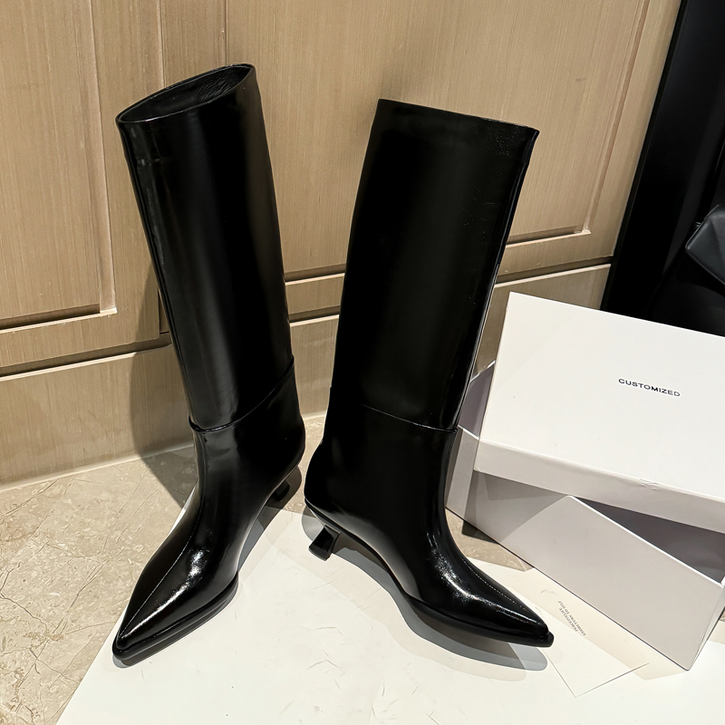 QUTAA mode nouvelles femmes ge - Knee High Boots Women avis et prix