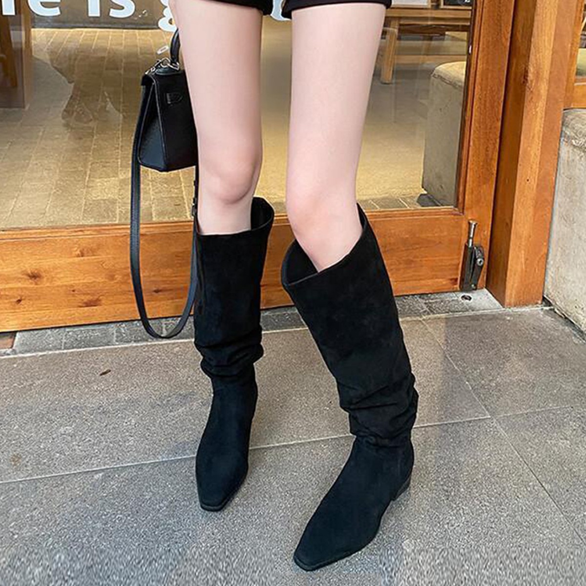 Bottes hautes pour femmes, col - Sock Boot Women avis et prix