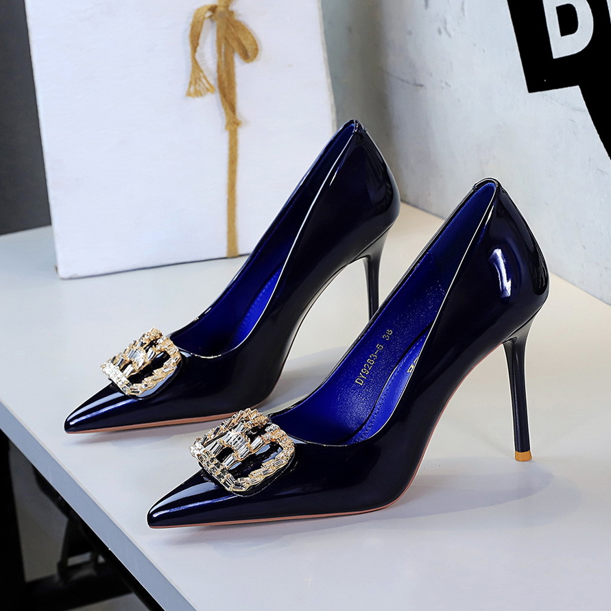 BIGTREE Chaussures élégantes à - Court Heel Pointed avis et prix