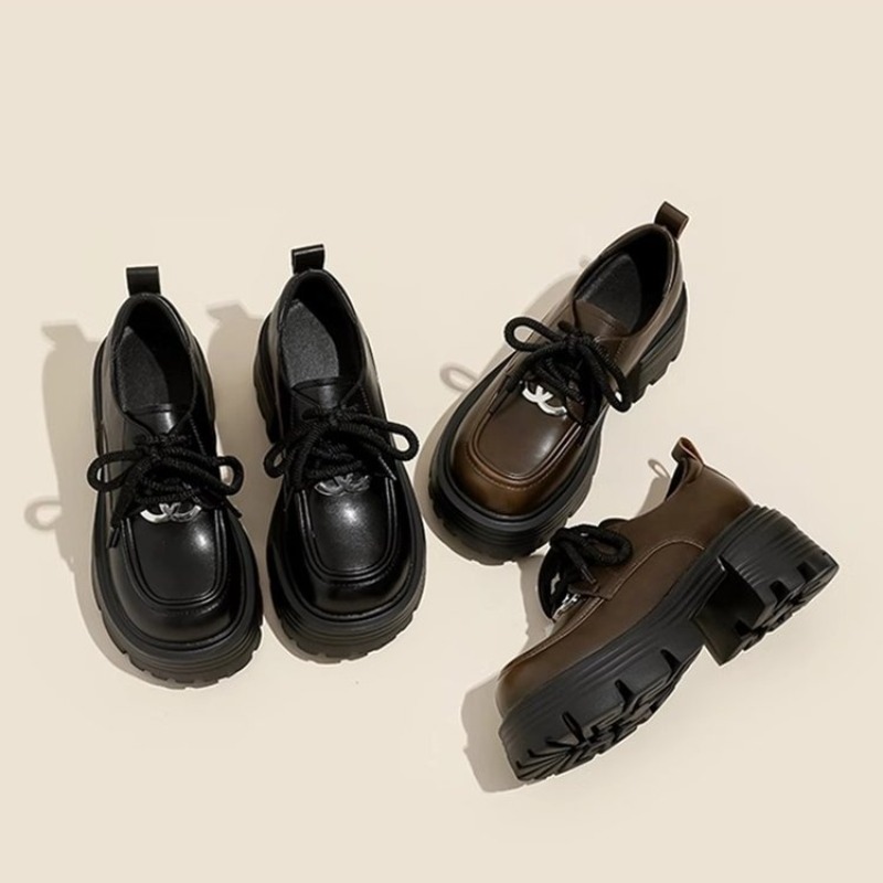 Chaussures Oxford à plateforme - Oxford Lace Up Women avis et prix