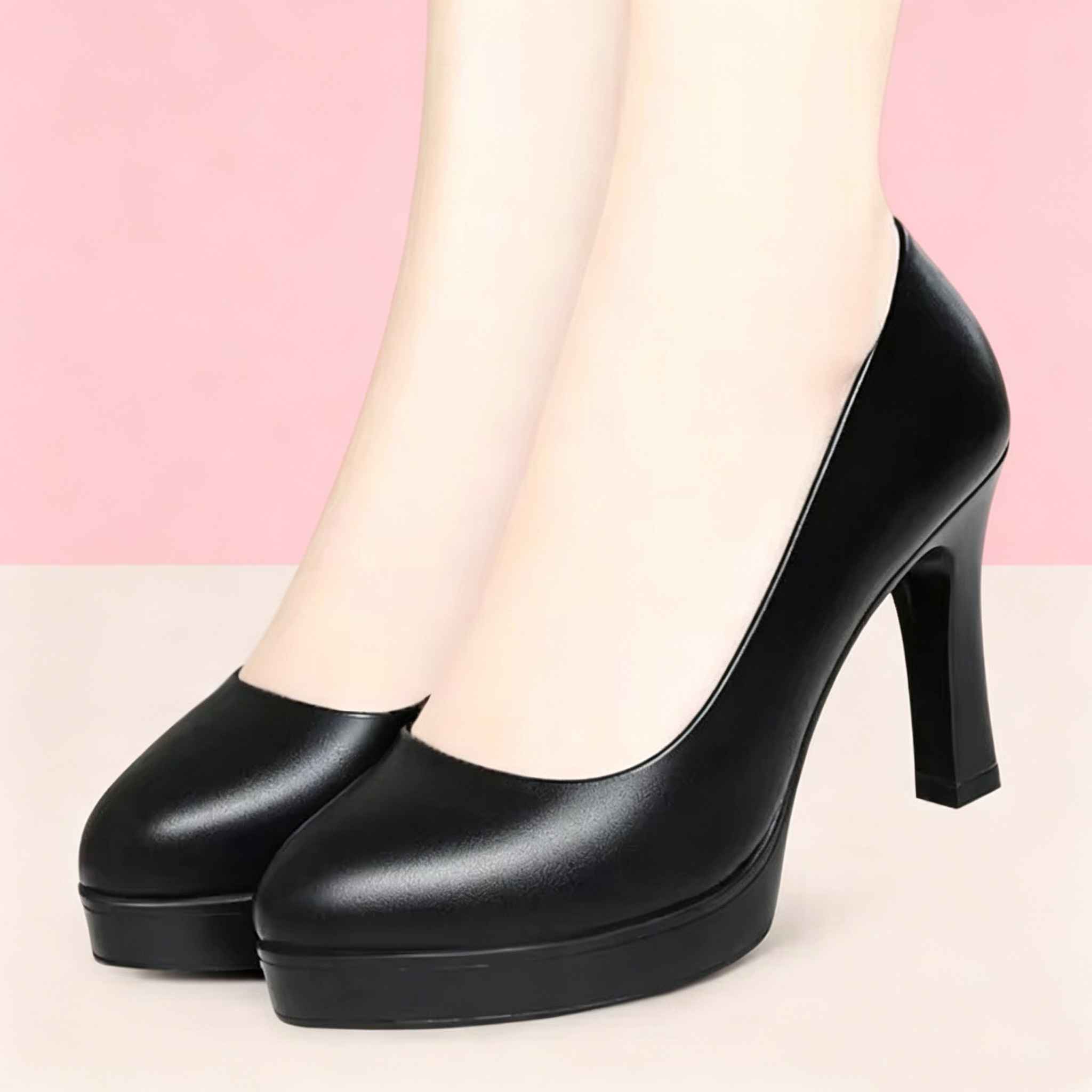 Escarpins de bureau respirants - Court Heel Pointed avis et prix