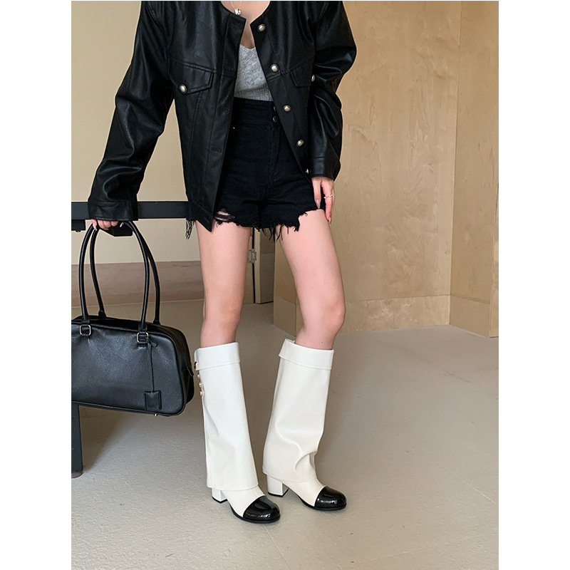 Petites bottes de chevalier pa - Sock Boot Women avis et prix
