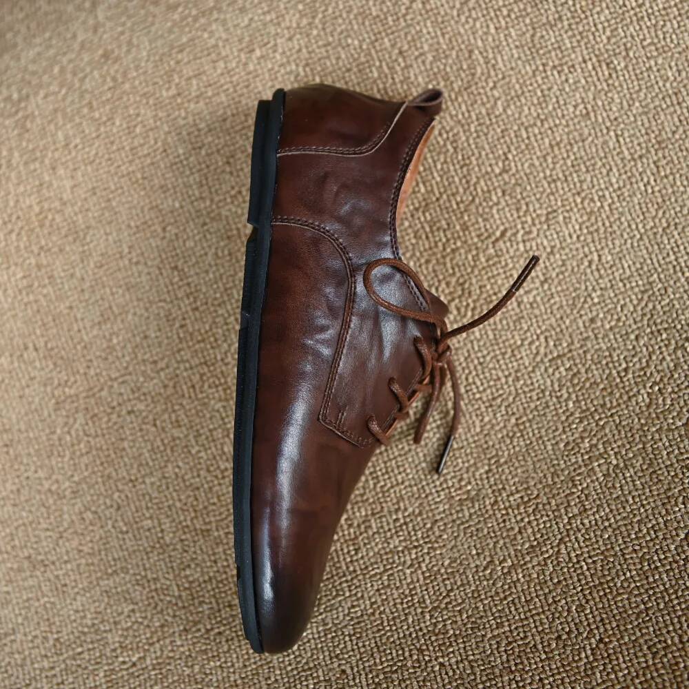 Chaussures plates à lacets en  - Oxford Lace Up Women avis et prix