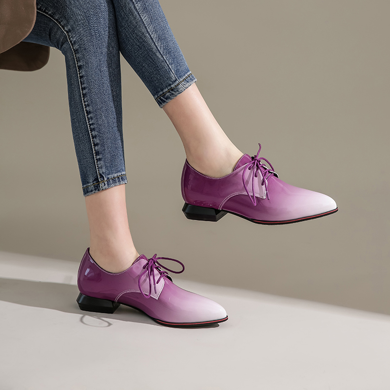 Femmes britanniques Oxfords dé - Oxford Lace Up Women avis et prix