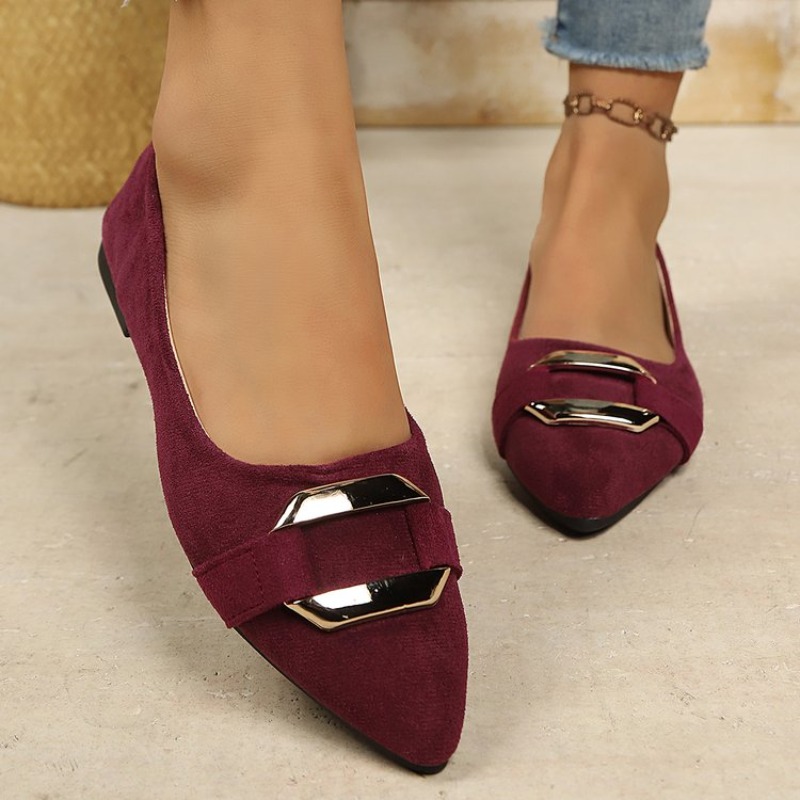 Chaussures plates en daim à bo - Women'S Shoes Clogs avis et prix