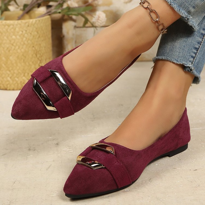 Chaussures plates en daim à bo - Women'S Shoes Clogs avis et prix