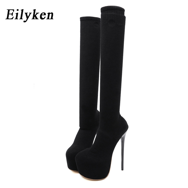 Eilyken-Cuissardes à talons ai - Sock Boot Women avis et prix