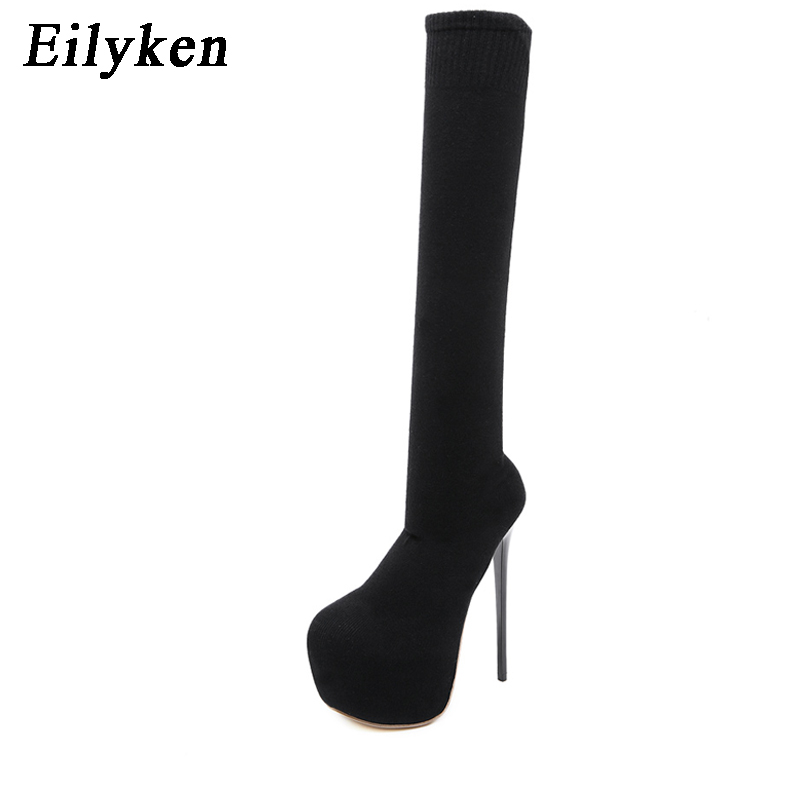 Eilyken-Cuissardes à talons ai - Sock Boot Women avis et prix