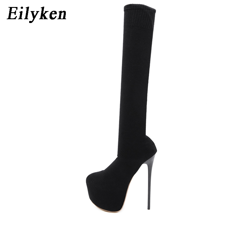 Eilyken-Cuissardes à talons ai - Sock Boot Women avis et prix
