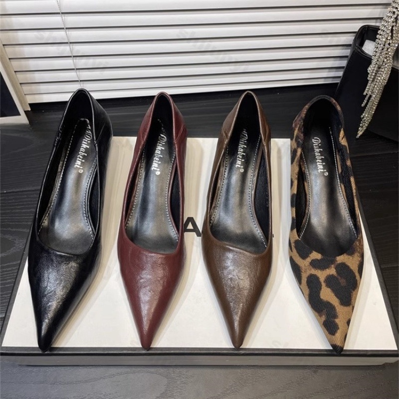 Femmes talons hauts en cuir ve - Women'S Shoes Quality avis et prix