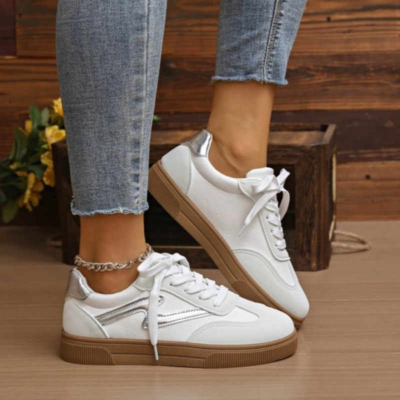 Baskets de tennis plates pour  - Women Shoes Tennis avis et prix