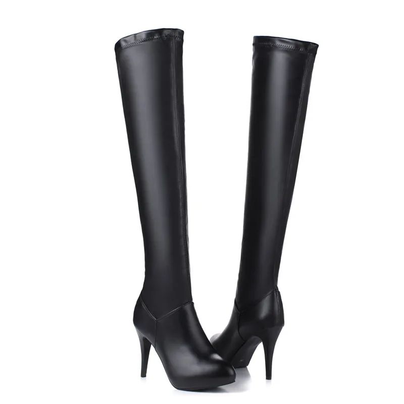 Bottes au dessus du genou pour - Sock Boot Women avis et prix