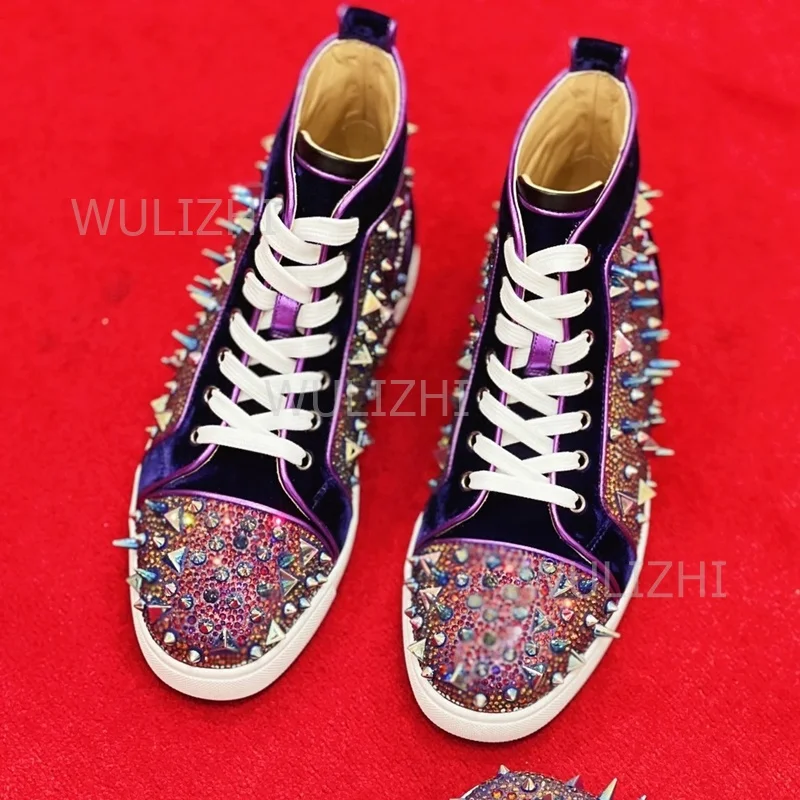 Baskets pour hommes à rivets e - Women Shoes Tennis avis et prix