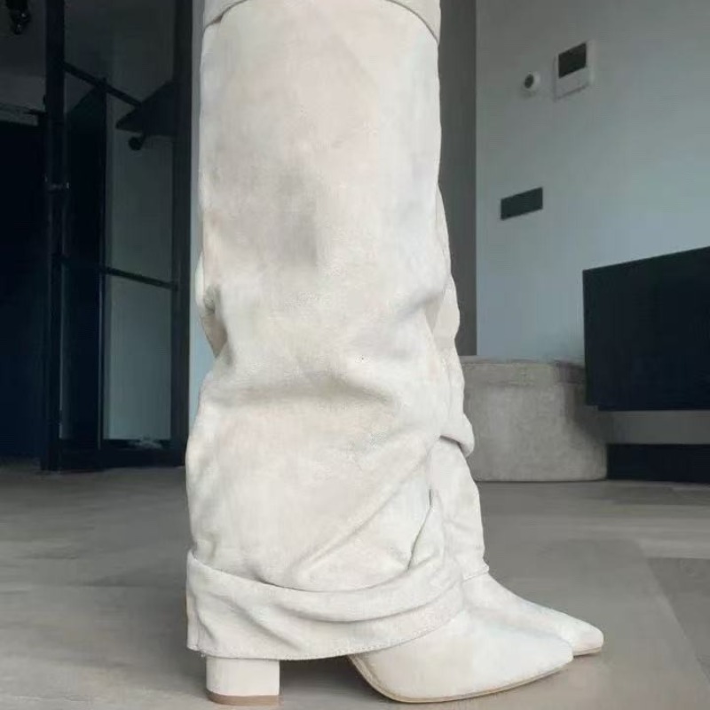 Nouvelles Bottes Hautes Femme  - Knee High Boots Women avis et prix
