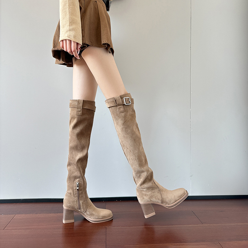 Bottes hautes à talons hauts p - Sock Boot Women avis et prix