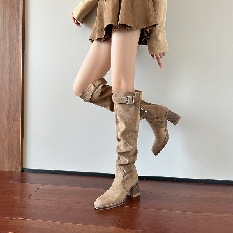 Bottes hautes à talons hauts p - Sock Boot Women avis et prix
