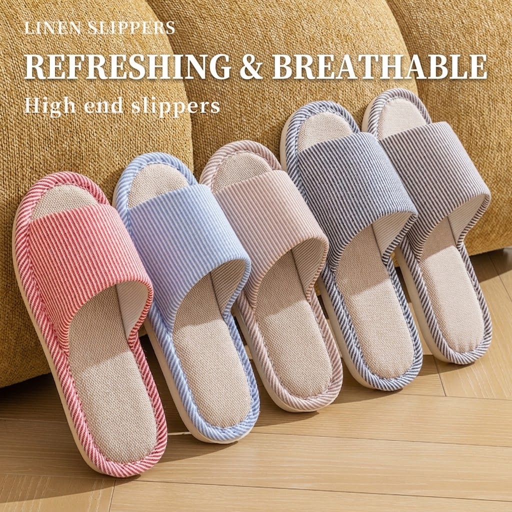 Chaussons en lin respirant pou - Mule Slip On avis et prix