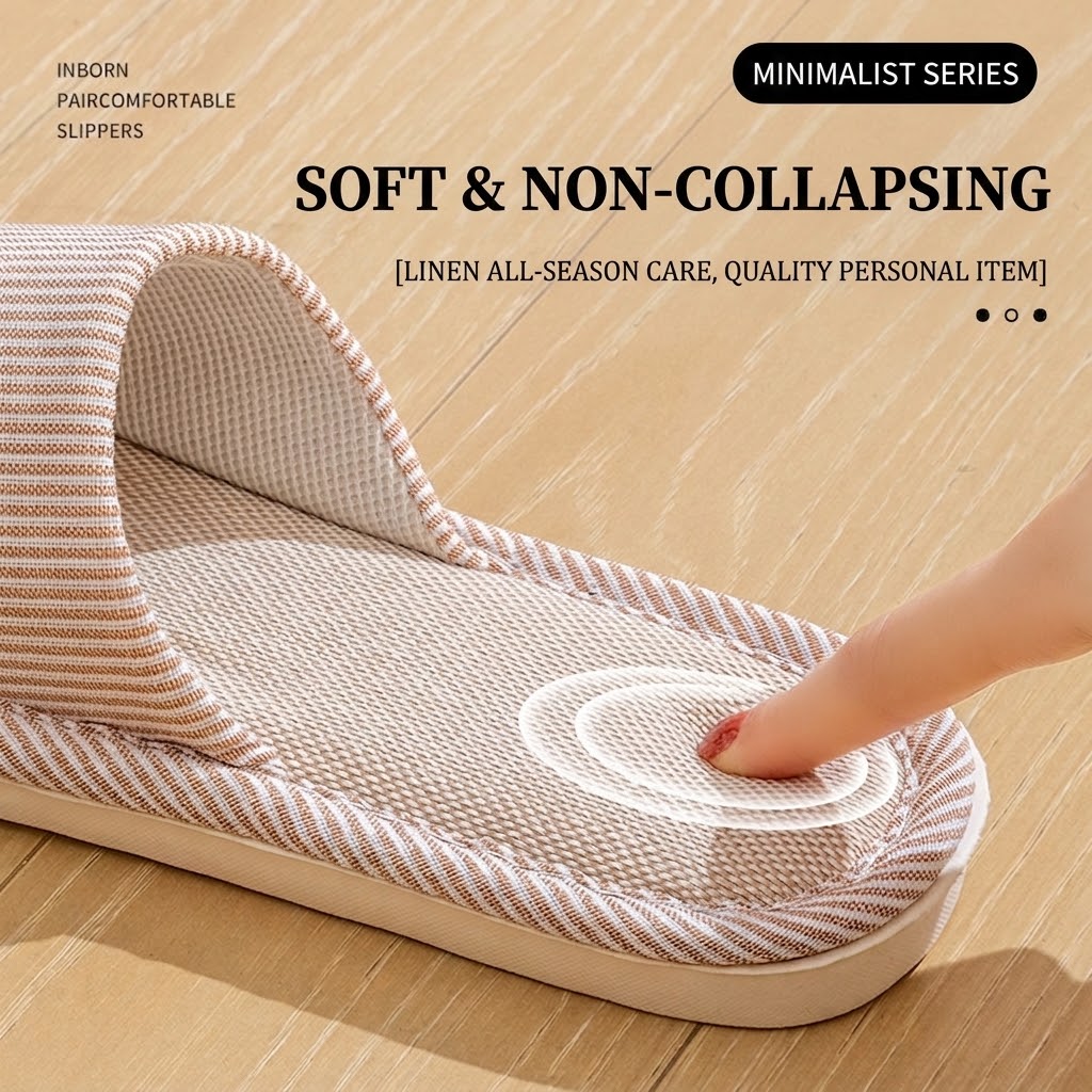 Chaussons en lin respirant pou - Mule Slip On avis et prix