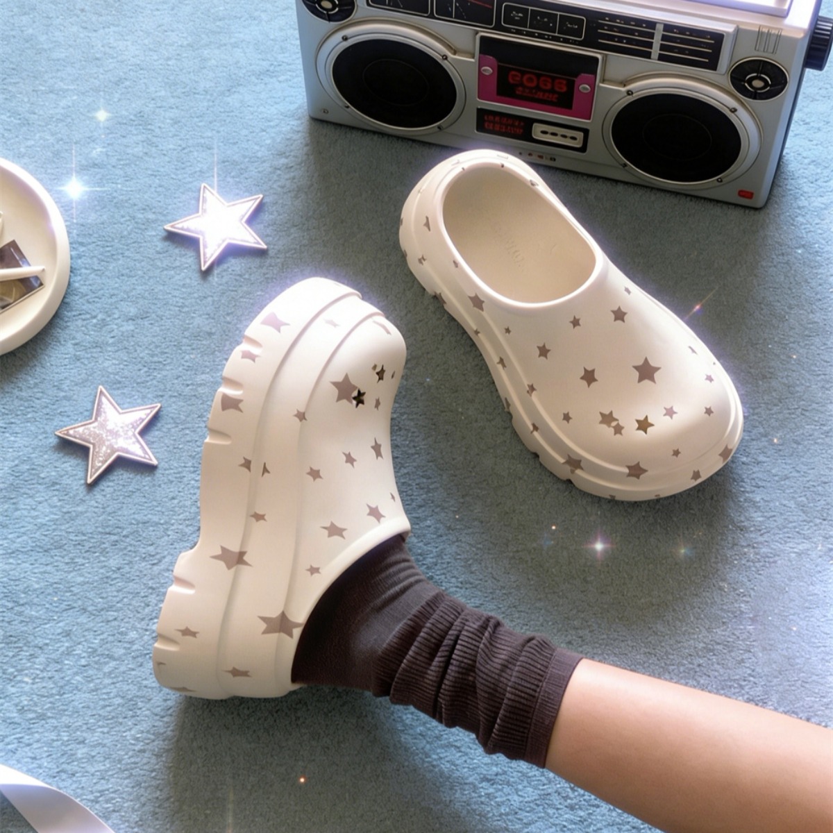 Nouvelles sandales compensées  - Women'S Shoes Clogs avis et prix