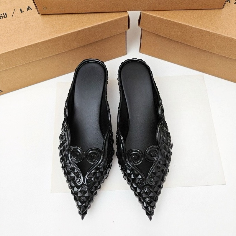 Chaussures pour femmes, pantou - Court Heel Pointed avis et prix